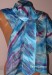 kravata a šatka blue picaso